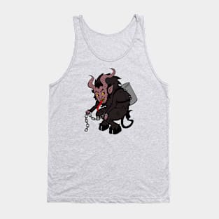 Krampus in Brown Tank Top